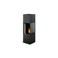The Bio Lux:EcoSmart Be Designer Bioethanol Fireplace,Black / Black