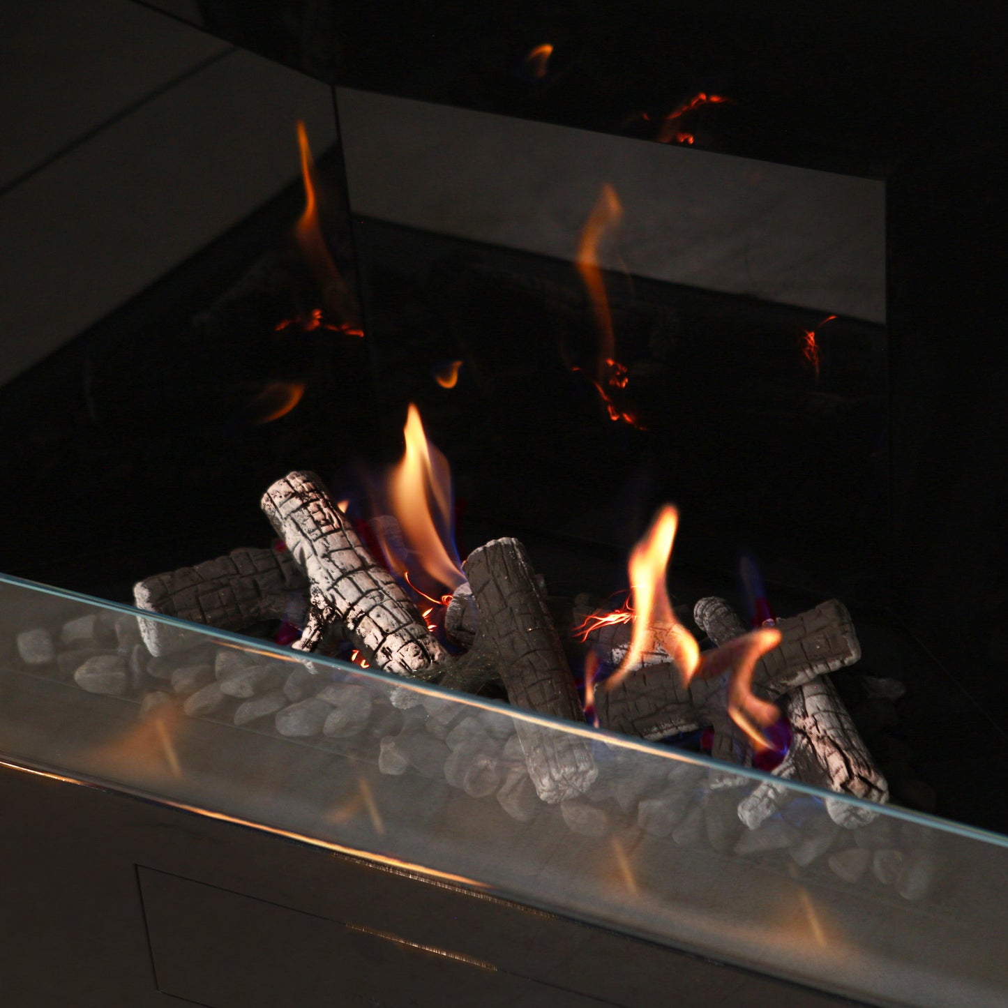 Neverdark The Log Bioethanol Fireplace