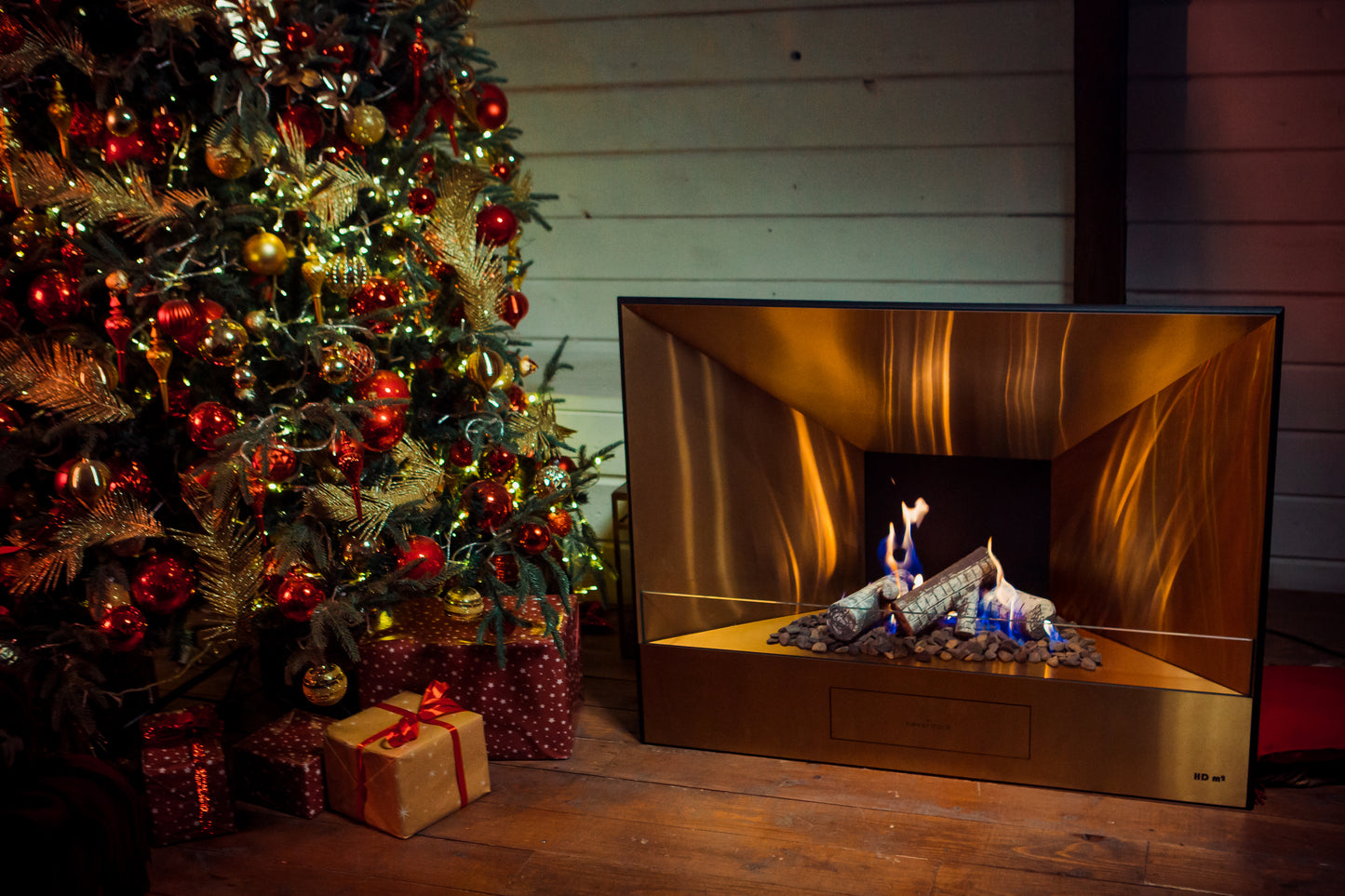 Neverdark The Log Bioethanol Fireplace