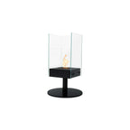 The Bio Lux:EcoSmart Orbit Designer Bioethanol Fireplace,Black / Black