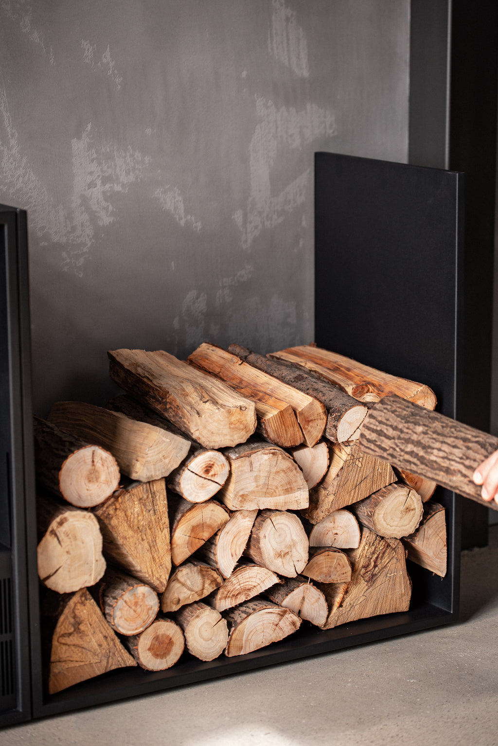 Mosswood Neverdark Bioethanol Fireplace