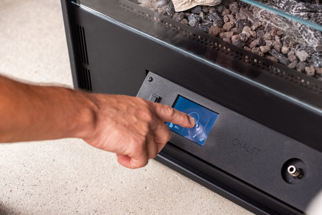 Mosswood Neverdark Bioethanol Fireplace