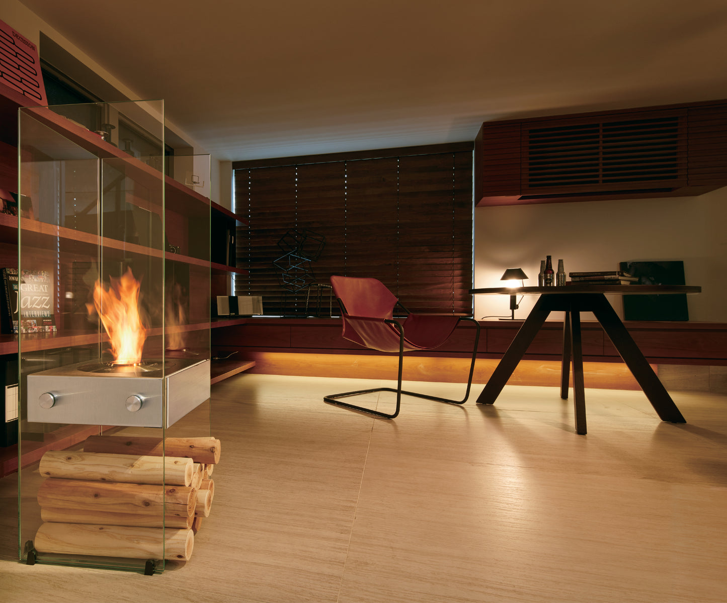 EcoSmart Ghost Designer Fireplace