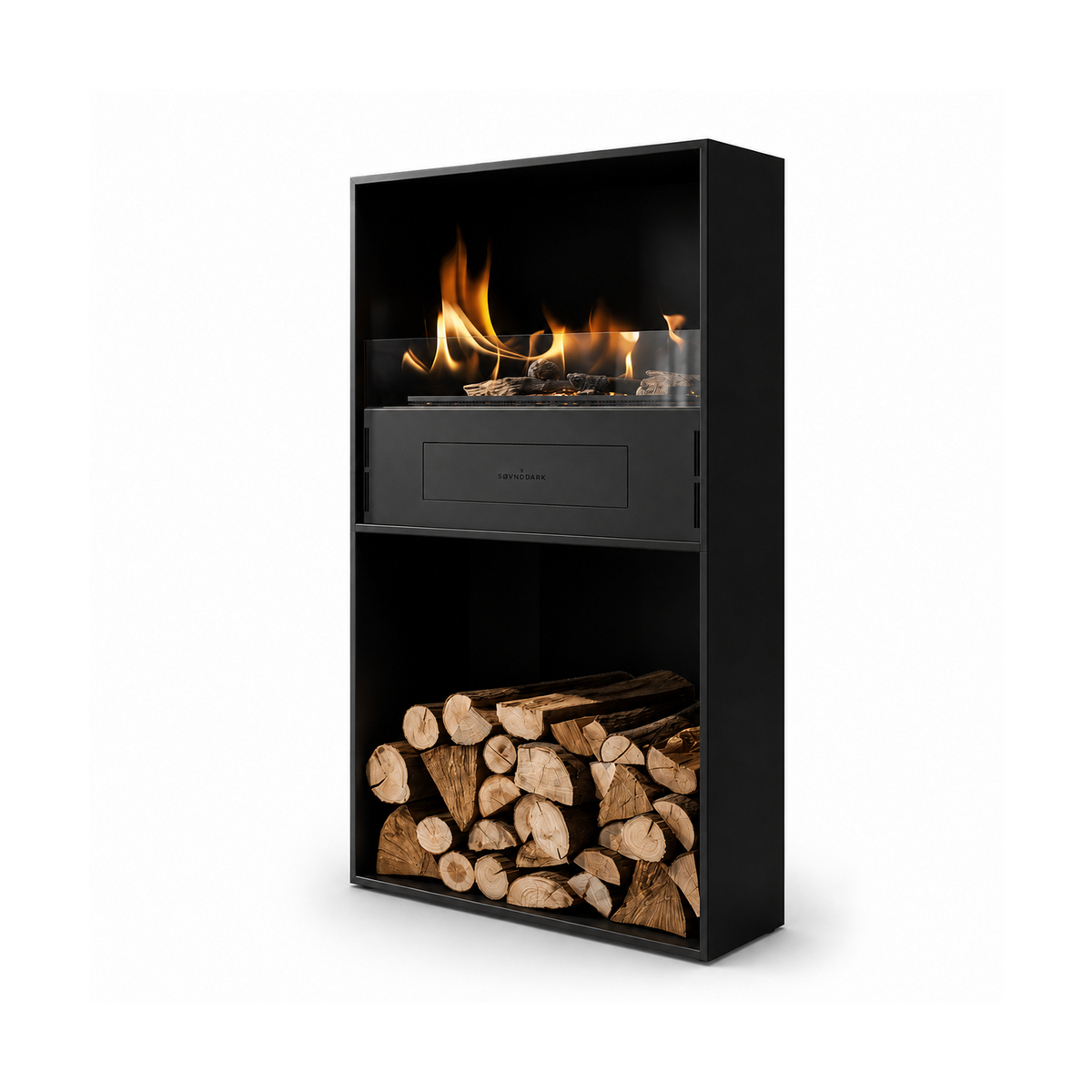Mosswood Neverdark Bioethanol Fireplace