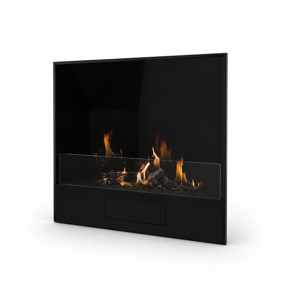 The Log Neverdark Bioethanol Fireplace
