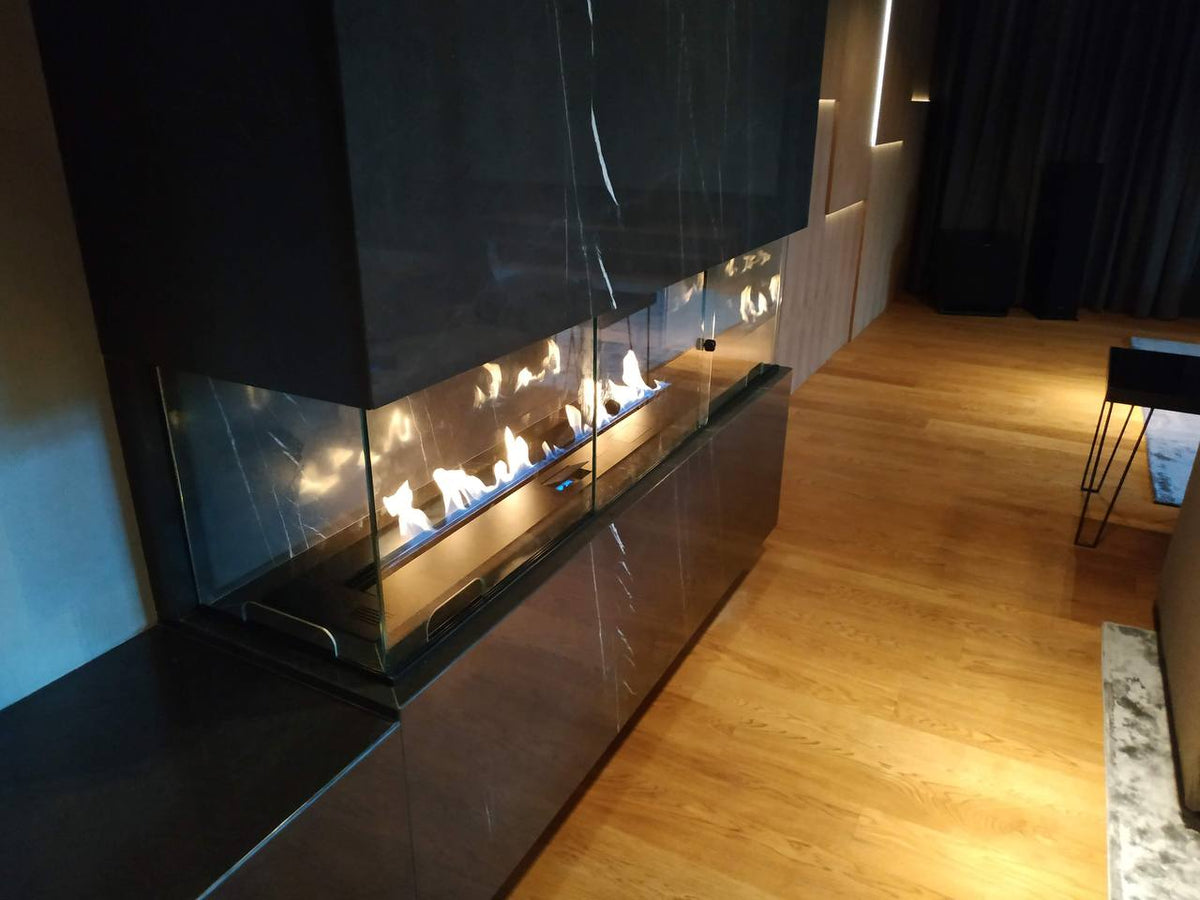 Automatic Neverdark Bioethanol Fireplace